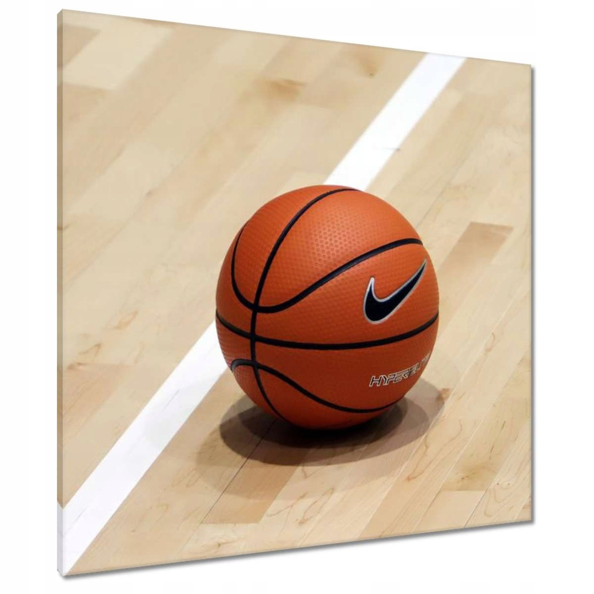 Obrazy 80x80 Basketbalový míč Koš