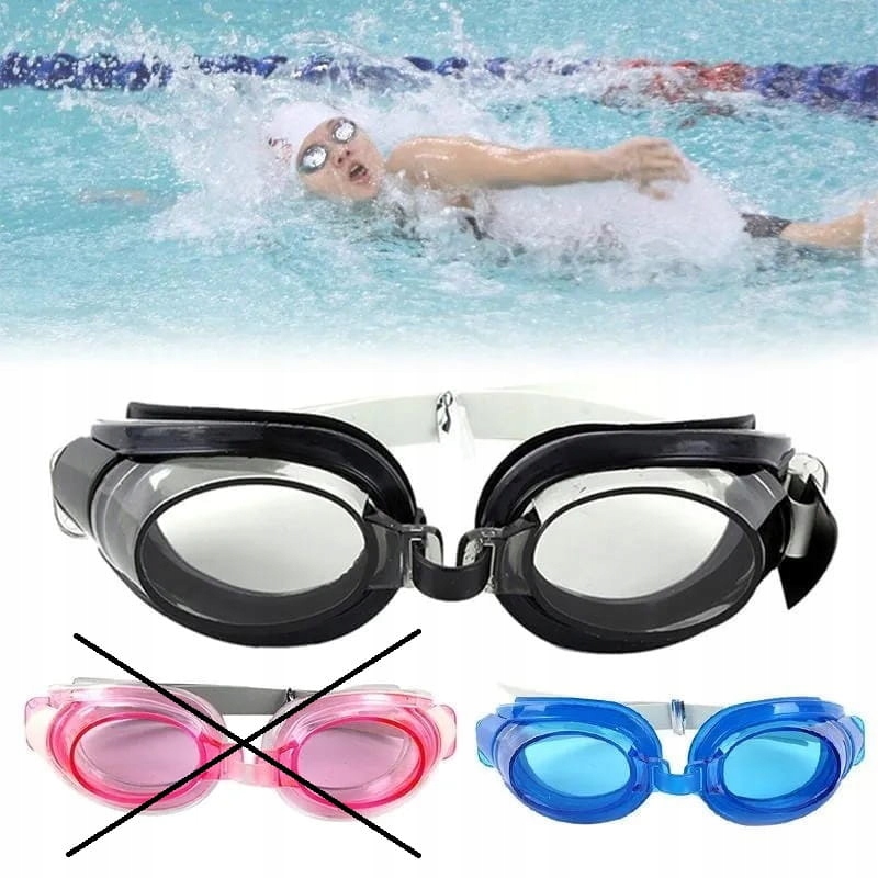 OKULARY OKULARKI PŁYWACKIE DO PŁYWANIA WODY BASEN Marka bez marki