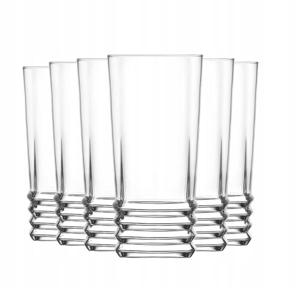 

Szklanki wysokie do napojów Lav Elegan 335 ml 6szt