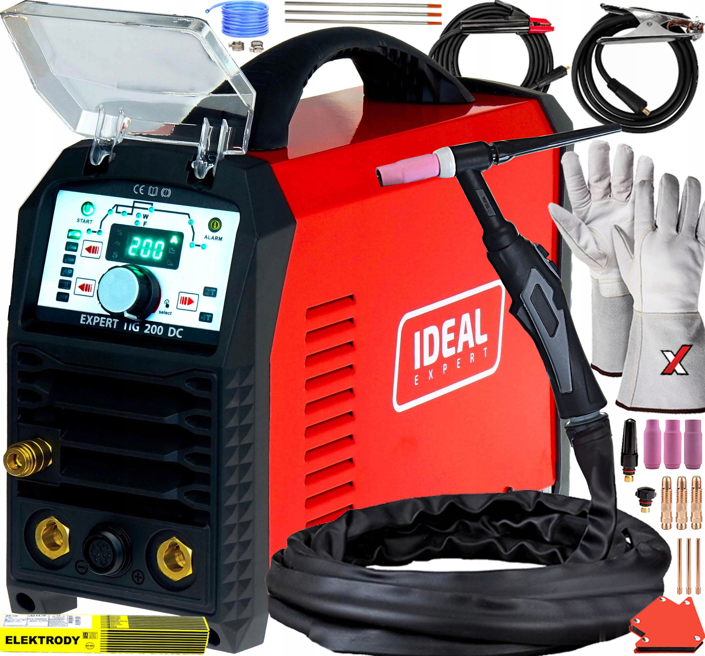 Invertorová Svářečka Ideal Expert Tig 200 DC Pulse