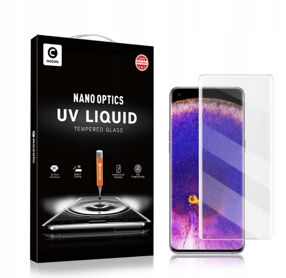 

Szkło Hartowane Mocolo Uv Do Oppo Find X5 Pro