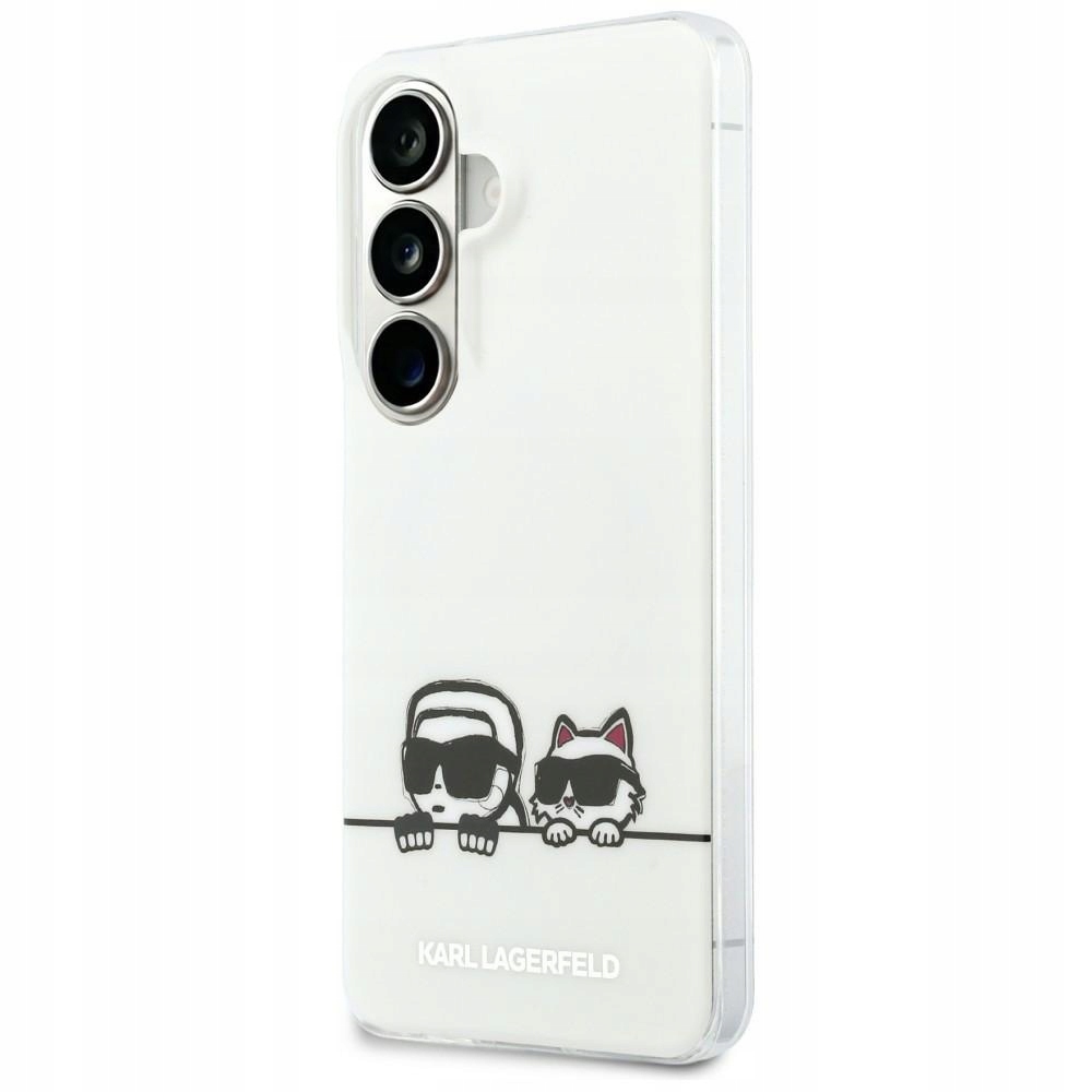 Pouzdro Karl Lagerfeld IML Peekaboo Karl&Choupette pro Samsung Galaxy S26+