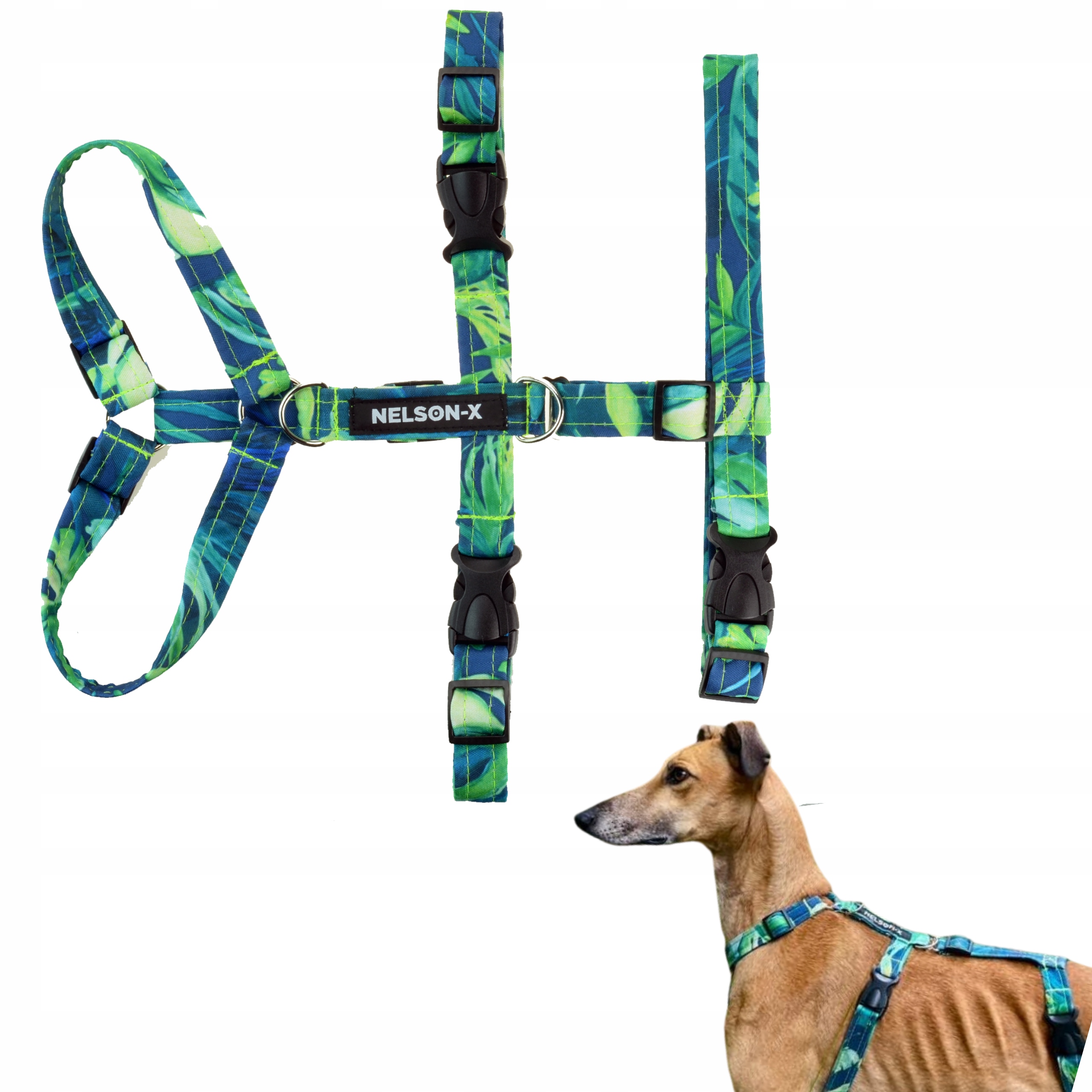 Levně Protiúnikové Postroje Pro Psa S 3 Přezkami Nelson-x Wiki Velikost L