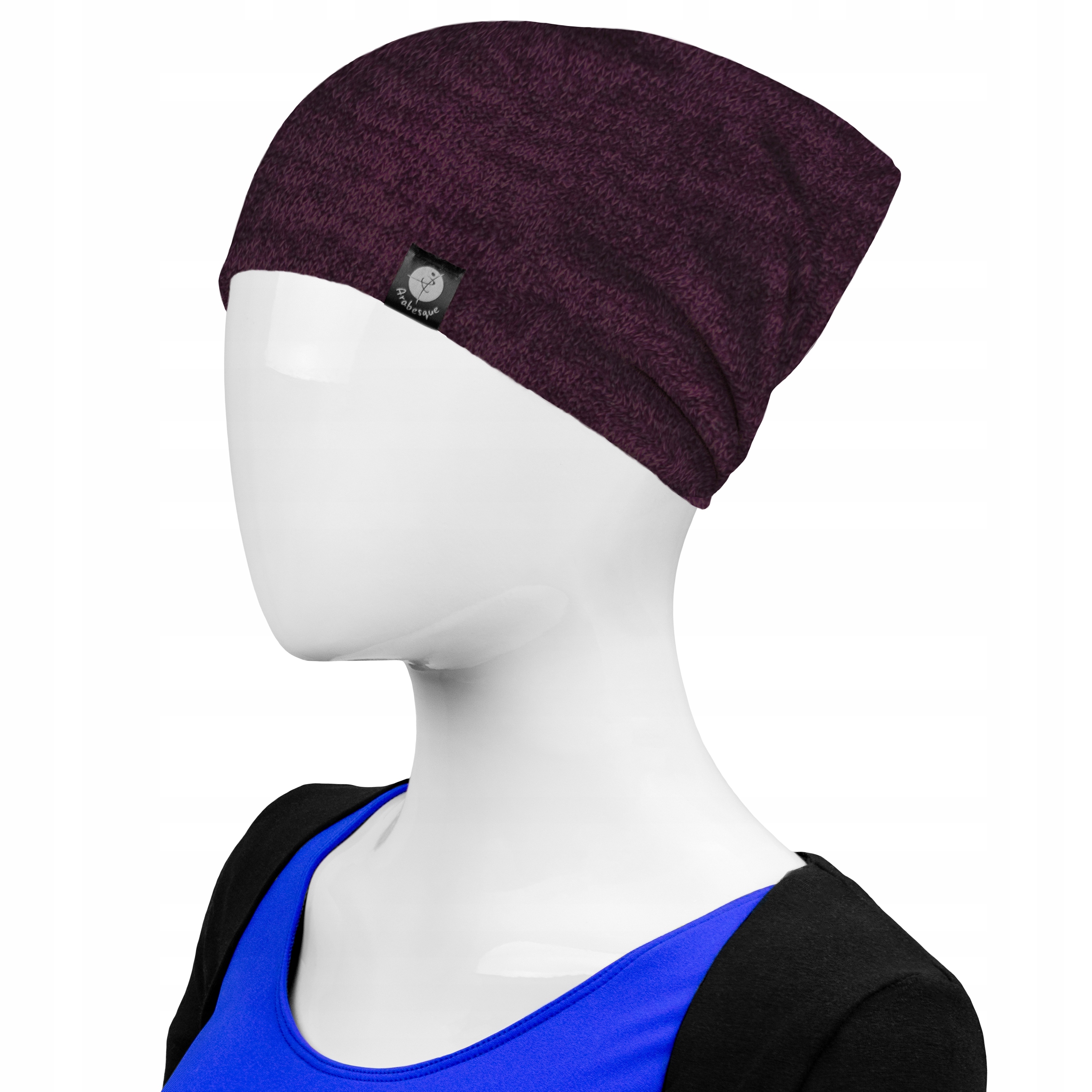 

Damska czapka beanie dwuwarstwowa na zimę rozm. S