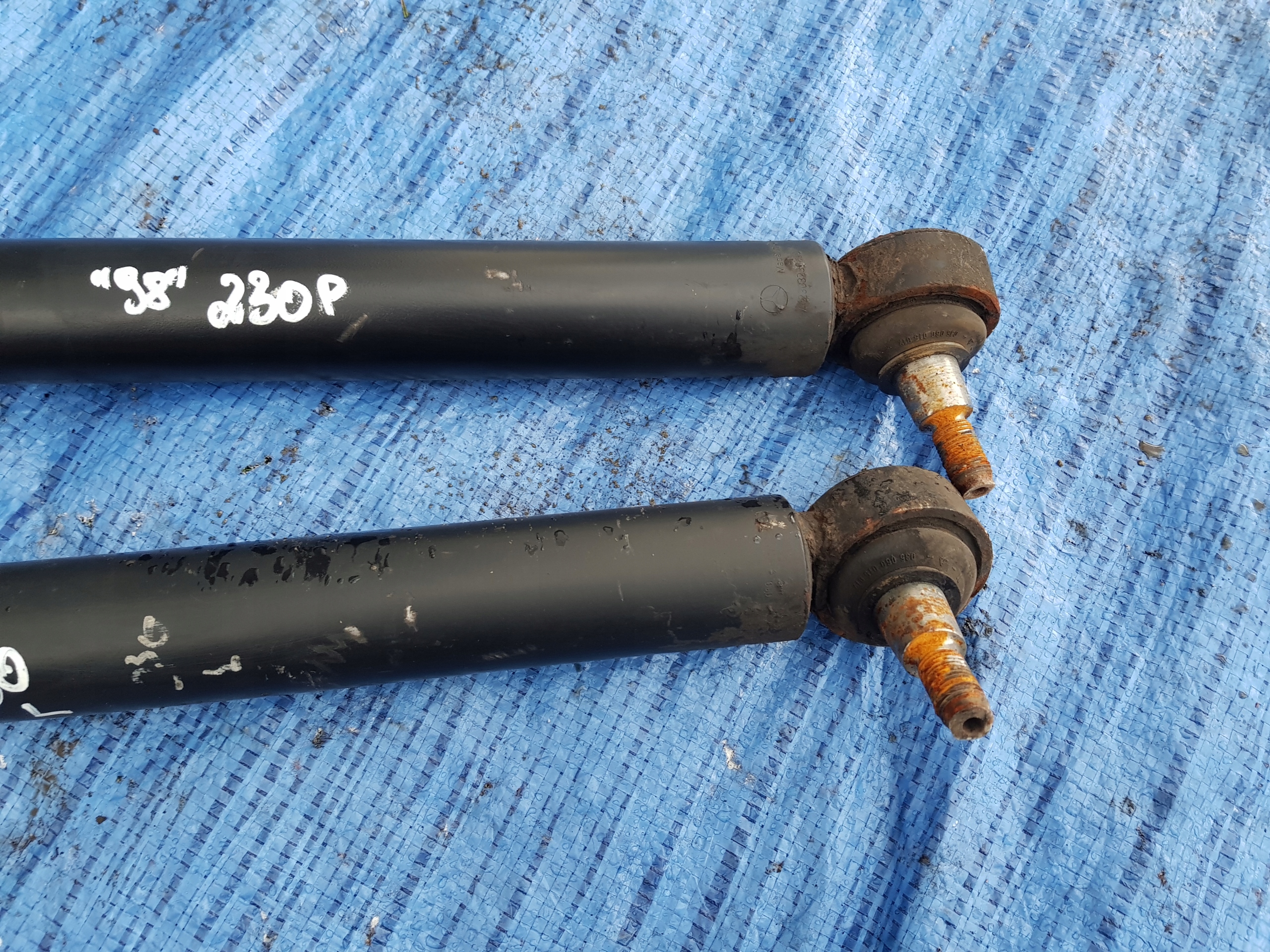 shock absorbers left front MERCEDES SL R230 W230
