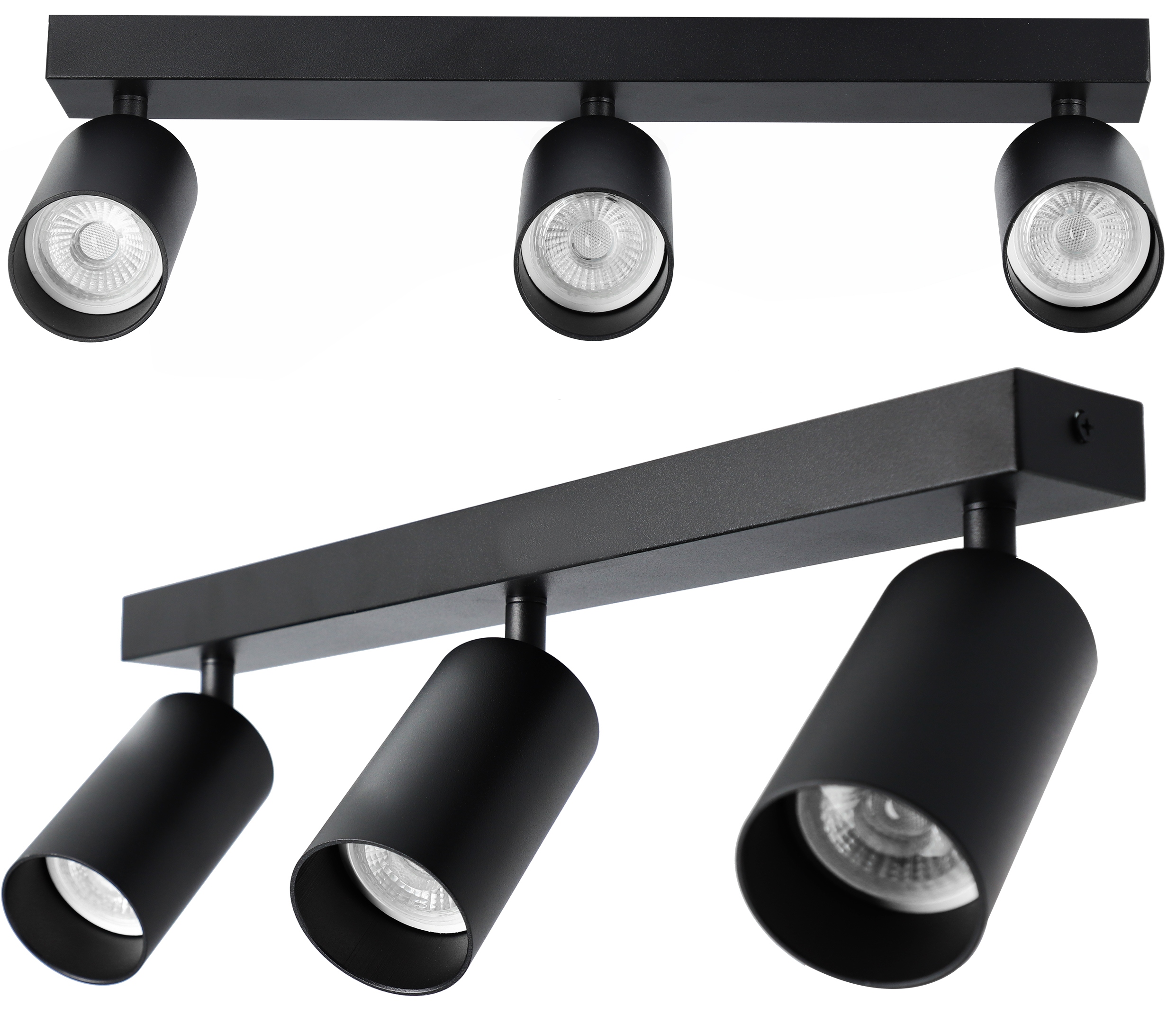 

Lampa sufit kinkiet ścienny regulowany spot 3 GU10