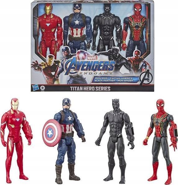 Hasbro Marvel Avengers Sada 4 figurek 30 cm E5863