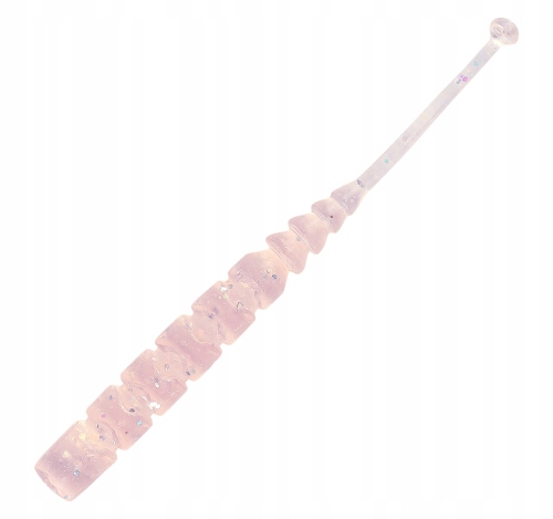 Mustad Aji Worm Plu Plu kolor Uv Red Krill Glitter (MAJI-PLU-2-6)