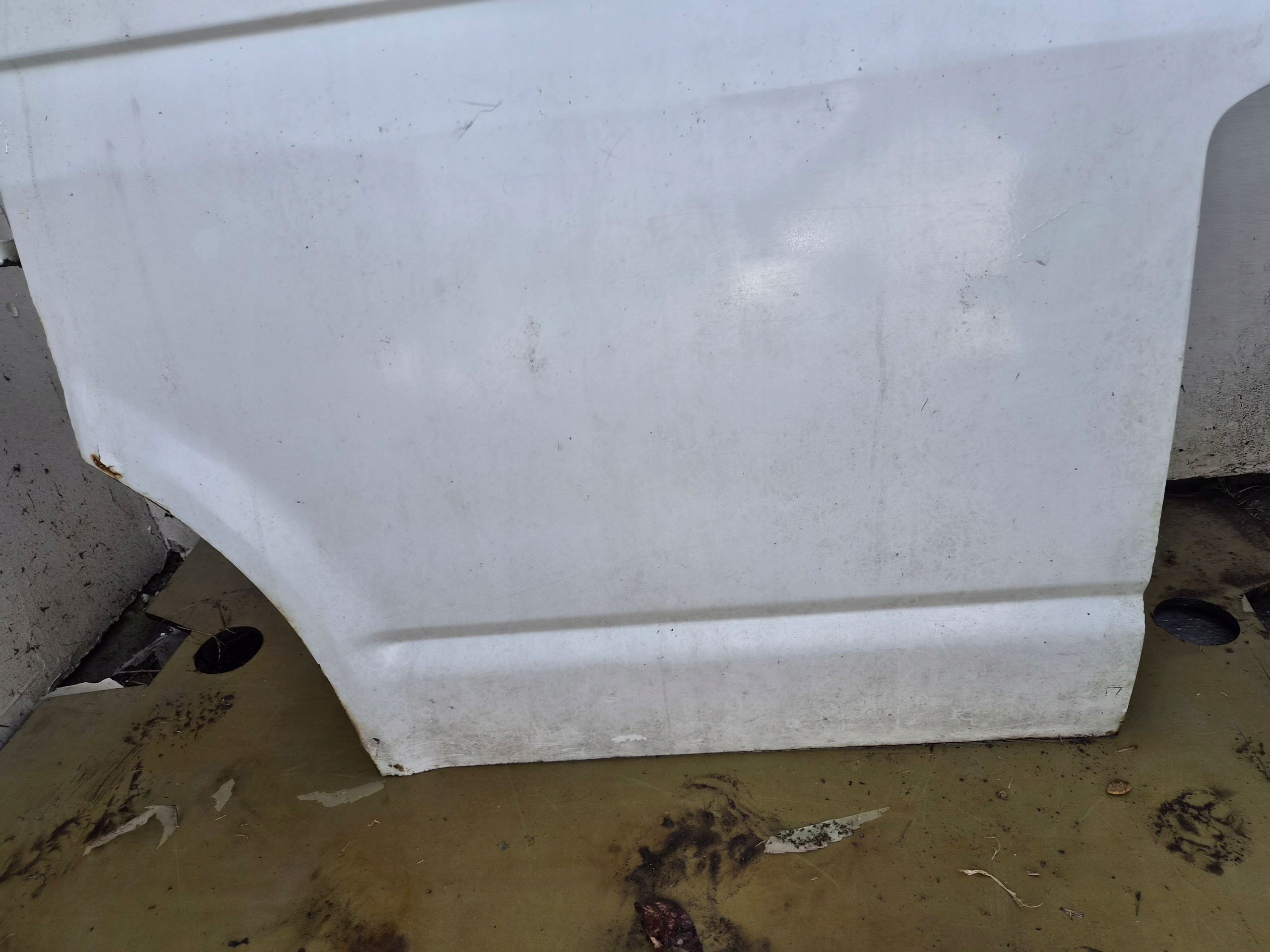 door front left VW T5 T5 LIFT front kierowca/ driver´s biale