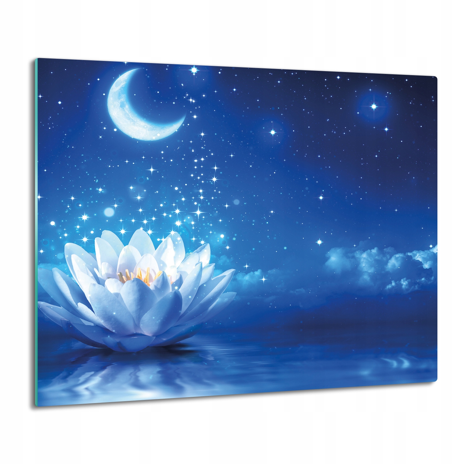 splashback deska s grafikou Květ měsíce noc 60x52