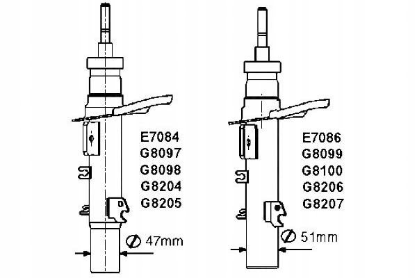Monroe Tlumič Přední L Citroen C3 II, DS3 1.0- Asistent řidiče #28