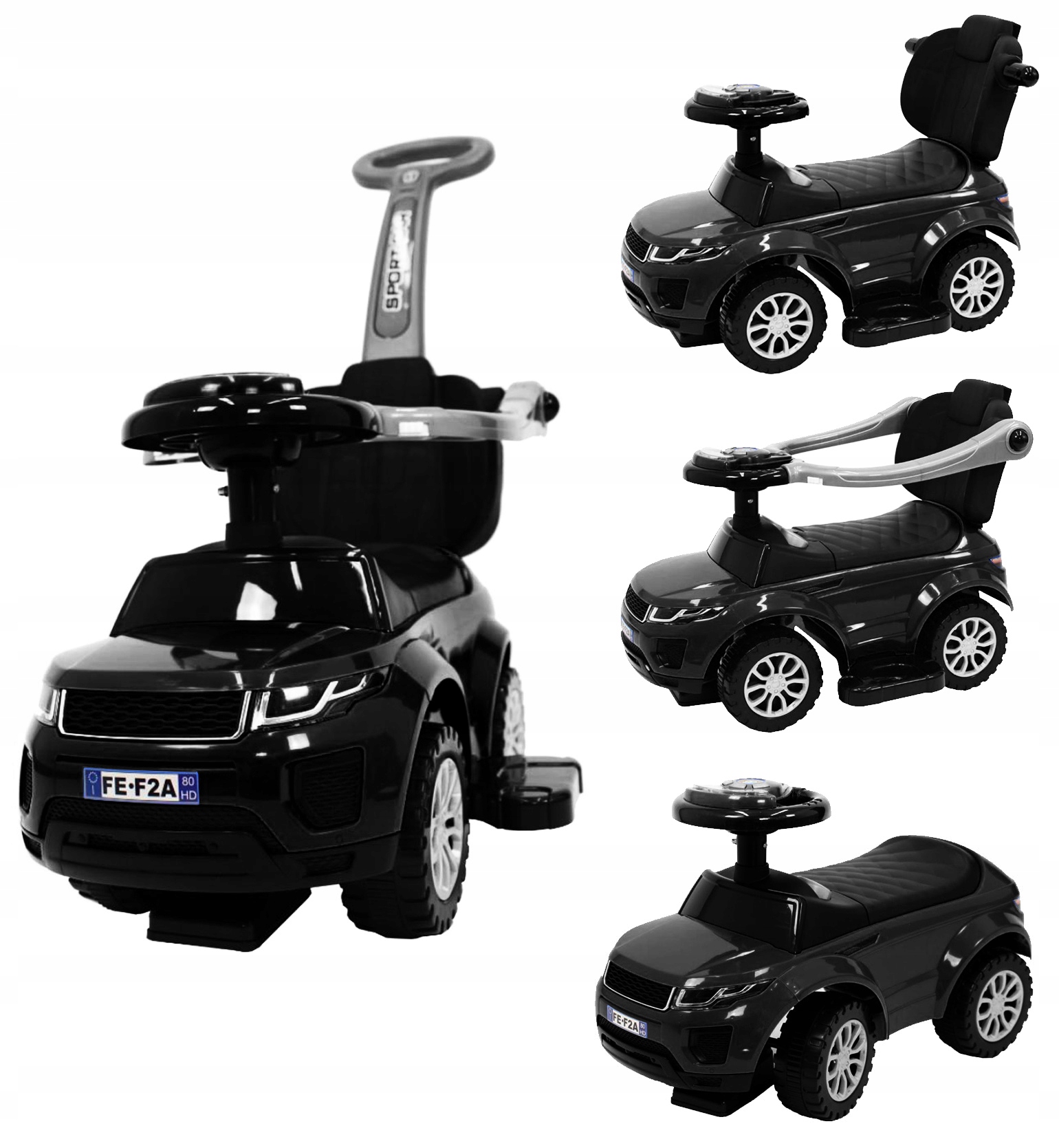 Jeździk Startbaby Sportcar 4W1 Pchacz Chodzik Pierwszy Samochód