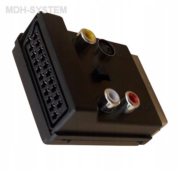 PRZEJŚCIÓWKA EUROZŁĄCZE RCA CZINCH SCART EURO Rodzaj inne