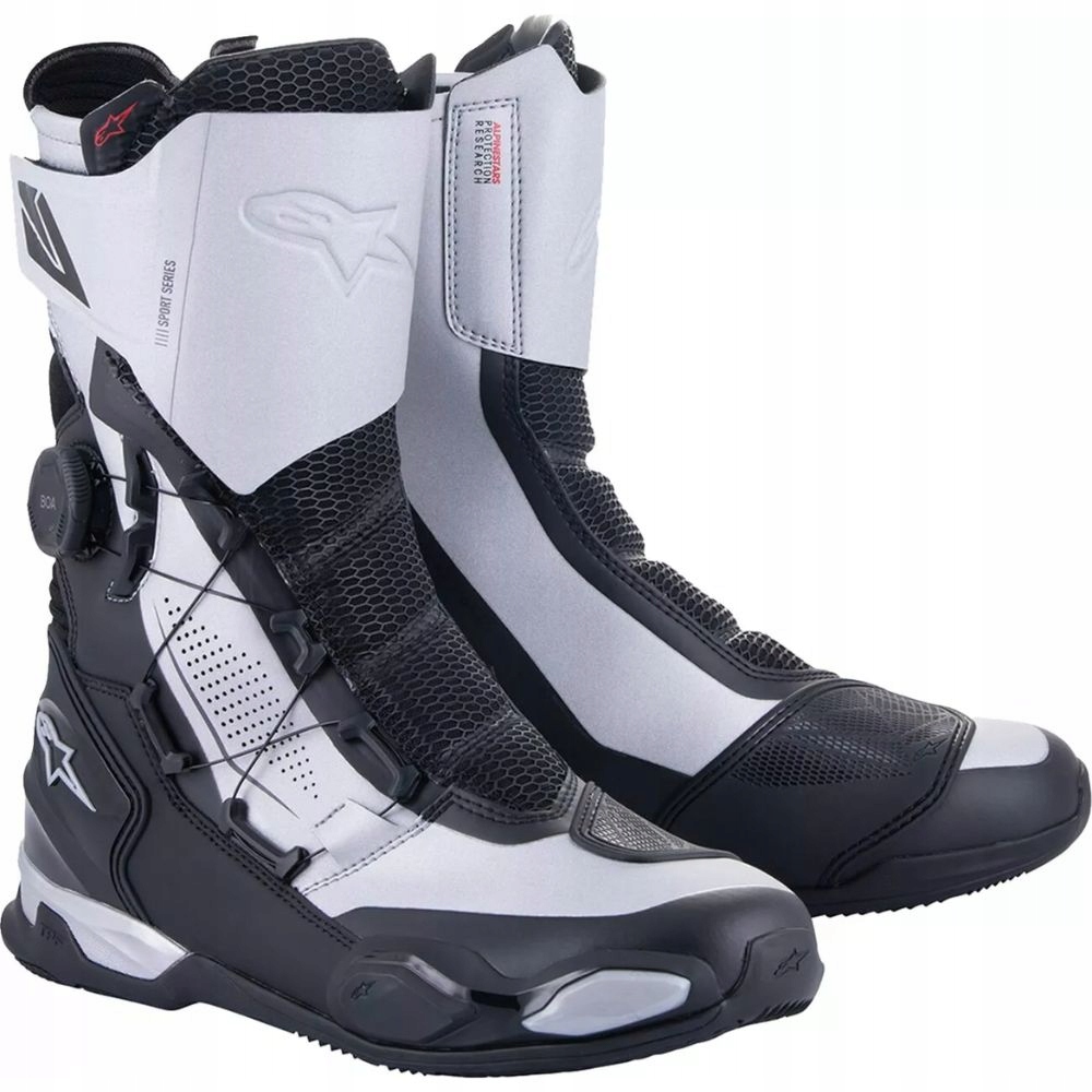 Motocyklové Topánky Alpinestars Sp-x Boa Black/silver 42