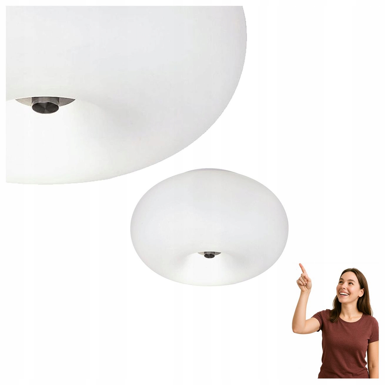 Stropná lampa Optica 86811 Eglo