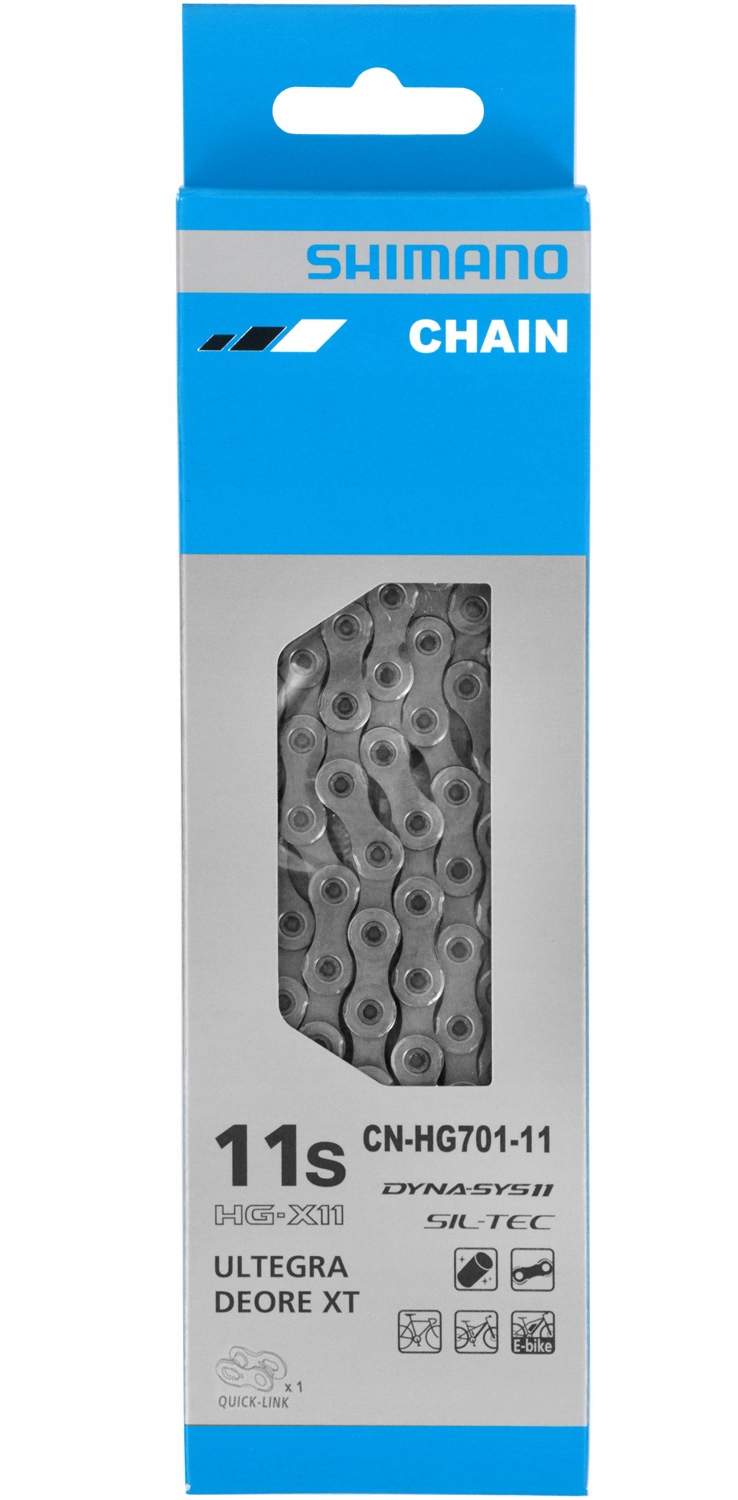 Łańcuch Shimano CN-HG701-11 Ultegra Deore Xt 11-rzędowy 116 ogniw