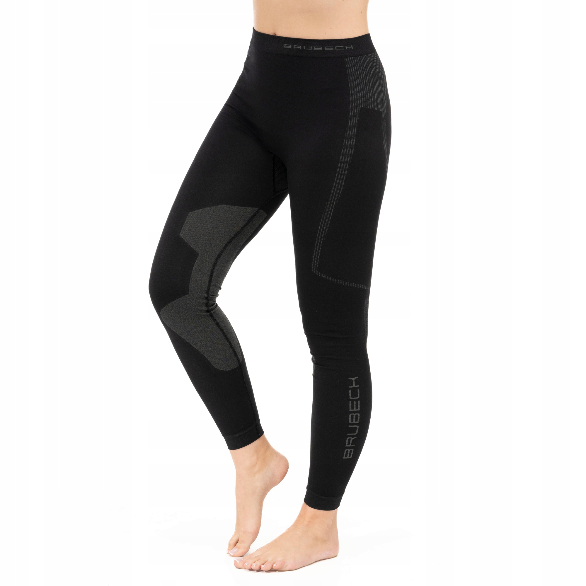 

Legginsy damskie biegowe Brubeck Termoaktywne S