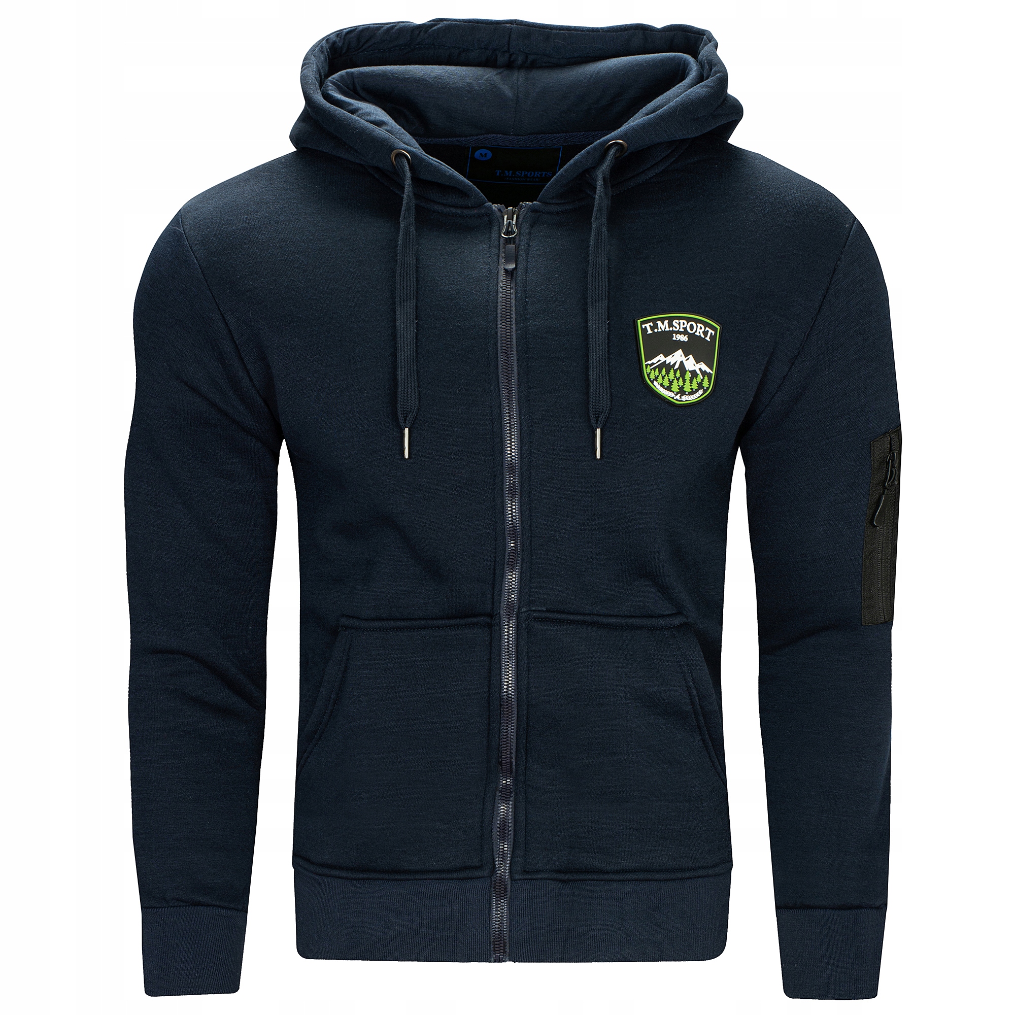 TM12 roz. 3XL ROZPINANA BLUZA MĘSKA Z KAPTUREM