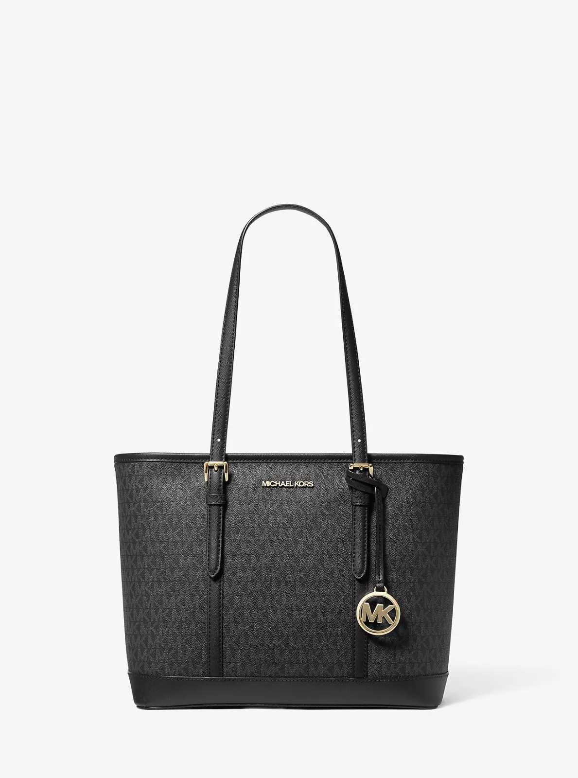 Michael Kors dámská kabelka Jet Set Travel Small na zip černá