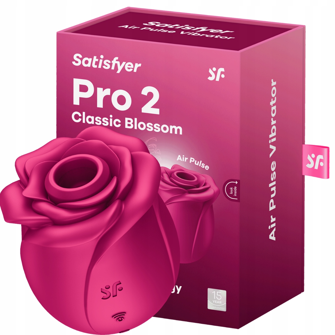 Satisfyer WIBRATOR masażer łechtaczki pulsacyjny Pro 2 Classic Blossom