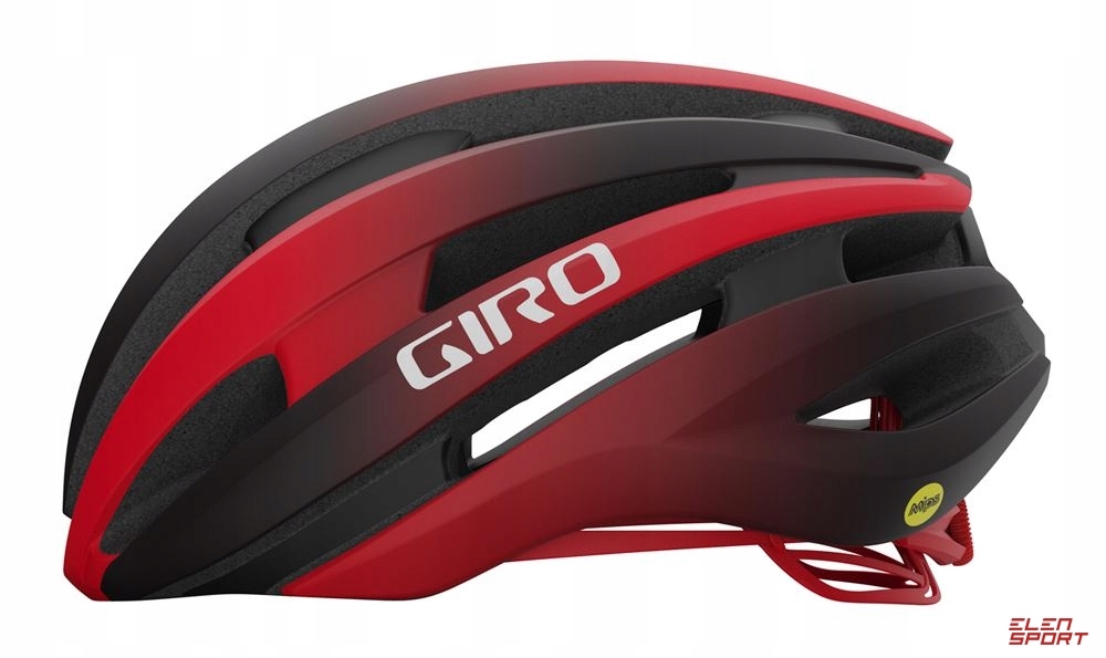 Cyklistická přilba Giro Synthe Mips II Matte Black Bright Red S 51-55 cm