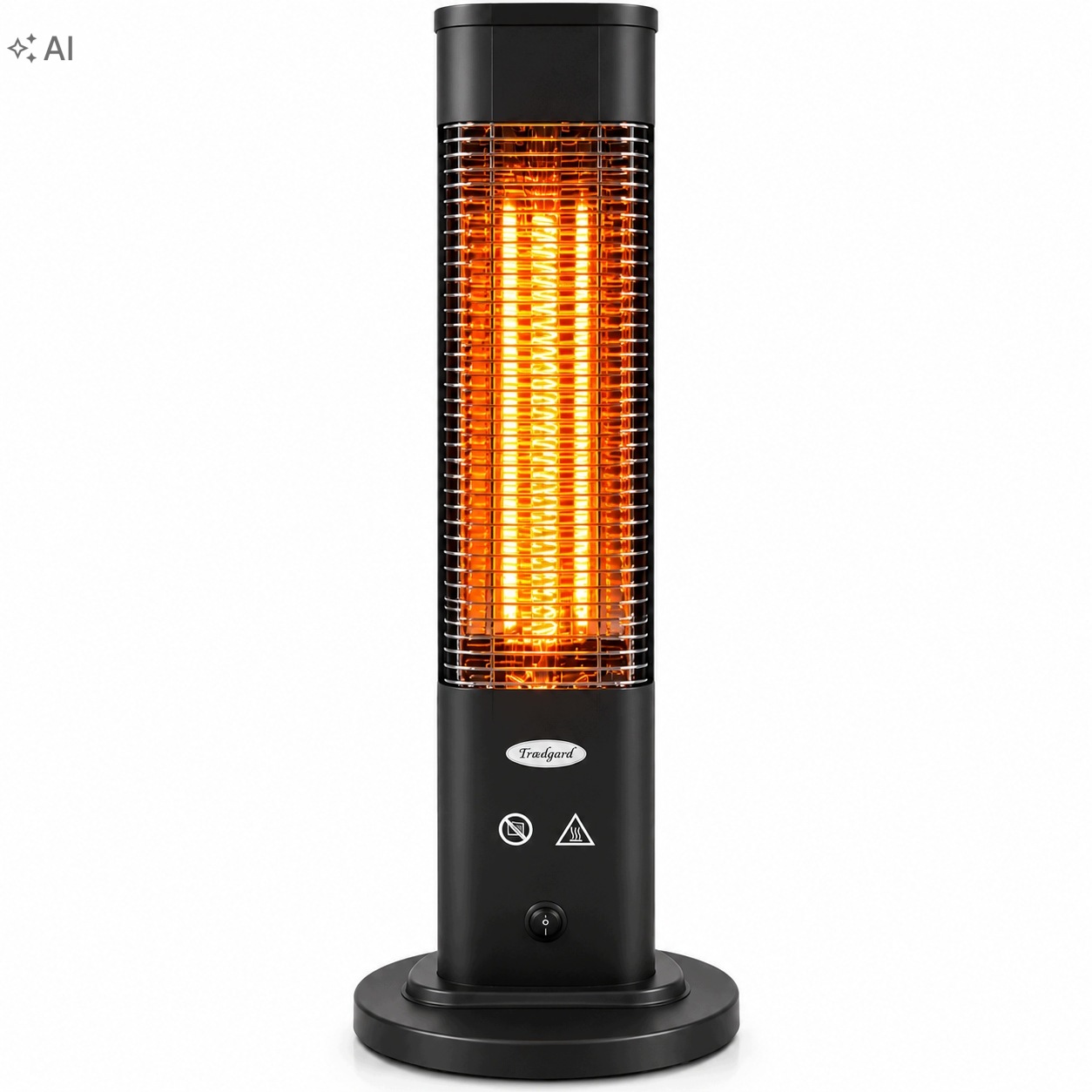 Elektrický infračervený zářič 800 W IP65 Terasa Camping Kamper 65 cm