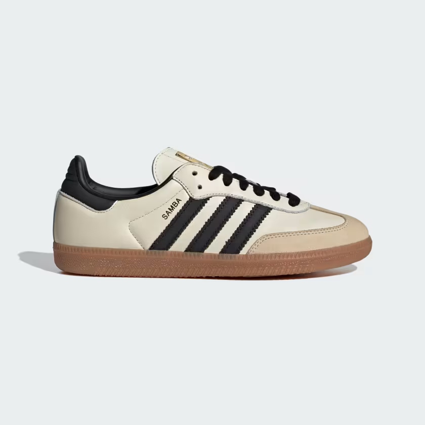 Unisexové boty Adidas Samba Og ID0478 krémové kožené 37 1/3 retro