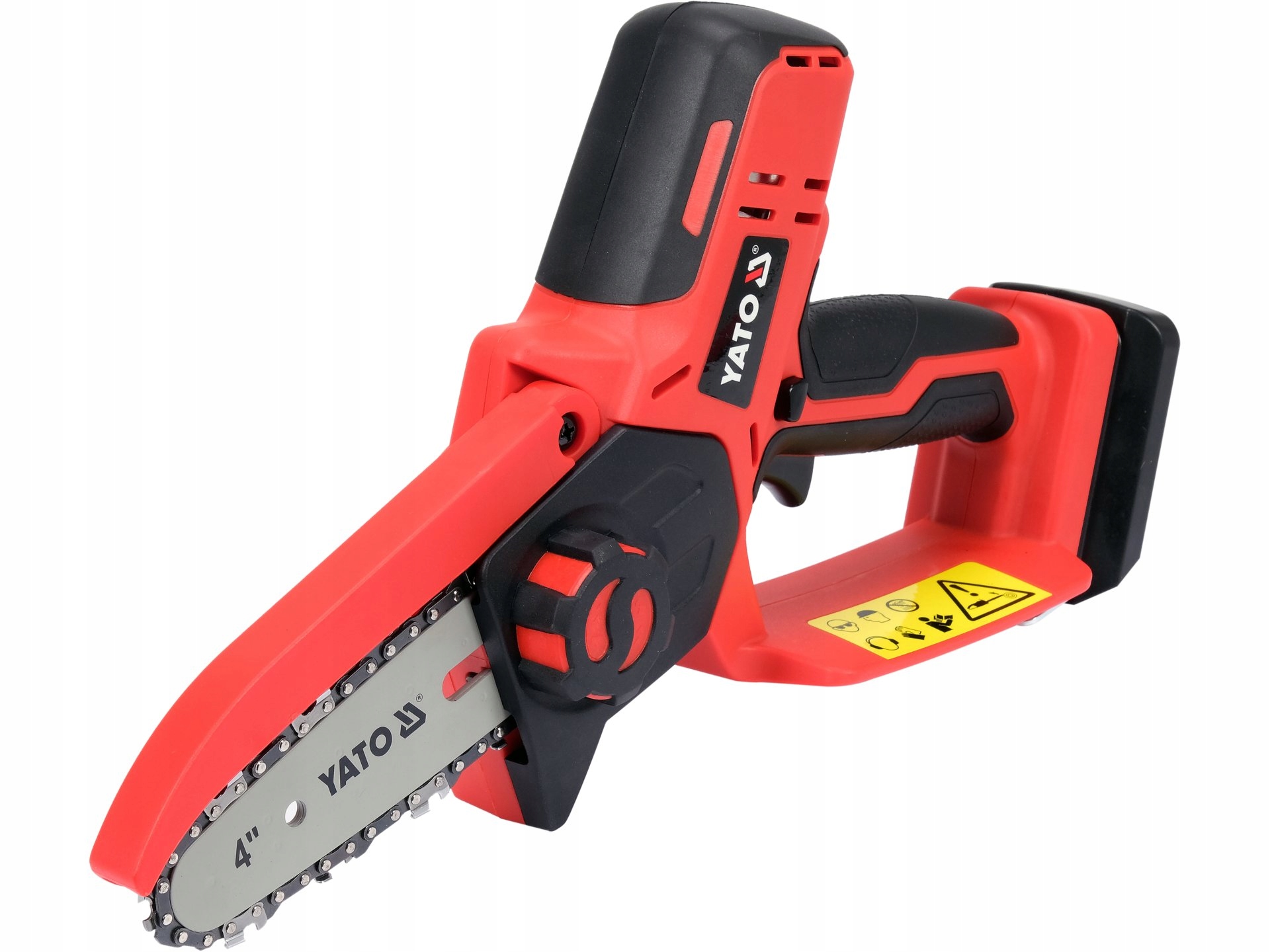 Mini Řetězová Pila 18V, Vodící Lišta 4'' Bez Akumulátoru