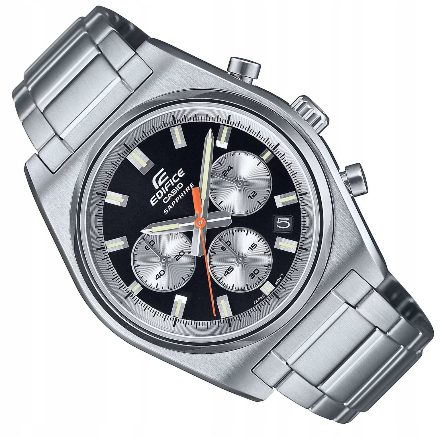 Modré Vodotěsné Hodinky Casio S Chronografem EFB-730D Safírové