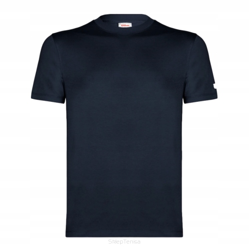 Koszulka tenisowa Wilson Team Graphic Tee granat r.L