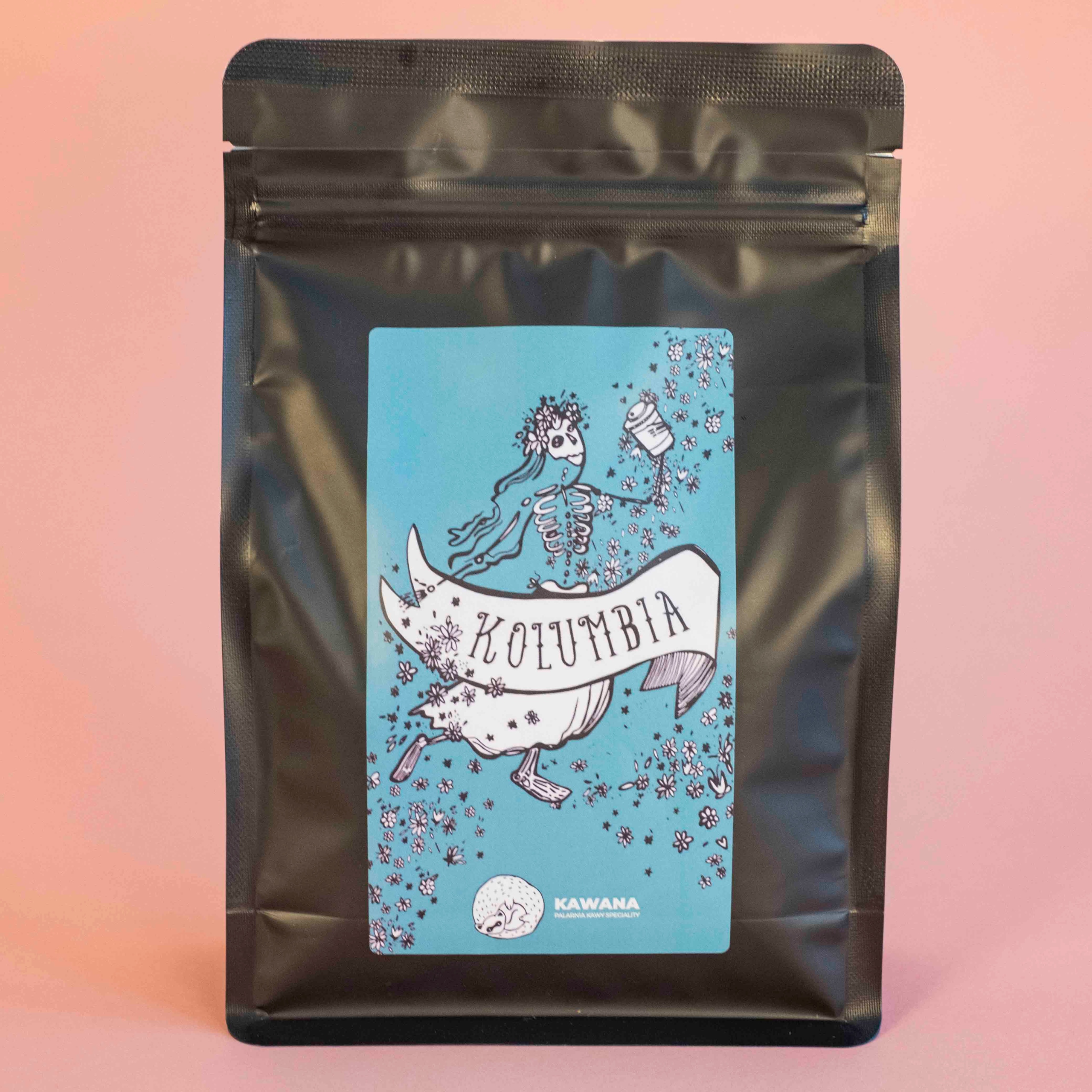 Kolumbia Las Petunias 1000g espresso