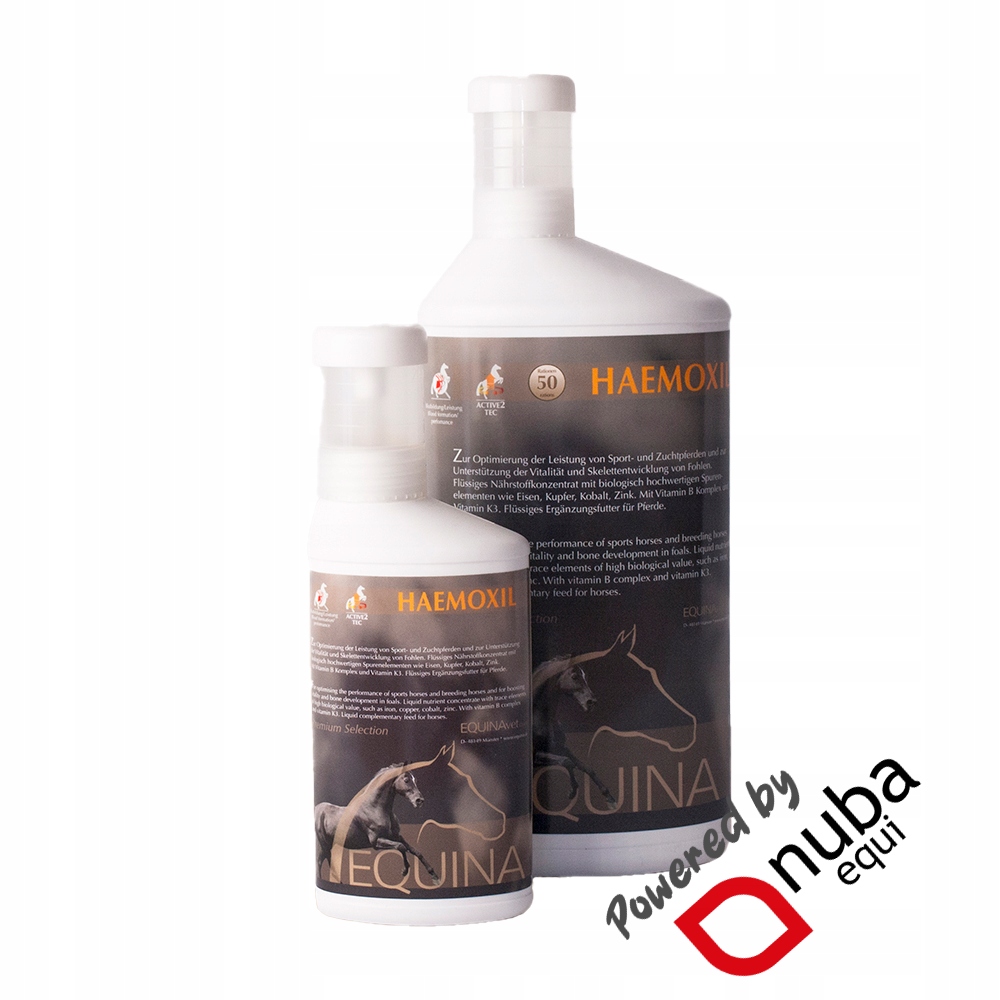 Equina Haemoxil 1000ml wzmocnienie organizmu dla koni (Nuba Equi)