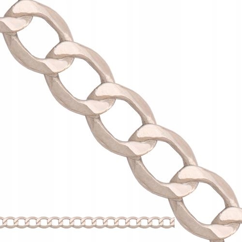 Bílé zlato řetízek 585 klasický pancíř 11.80g R50 unisex jako dárek