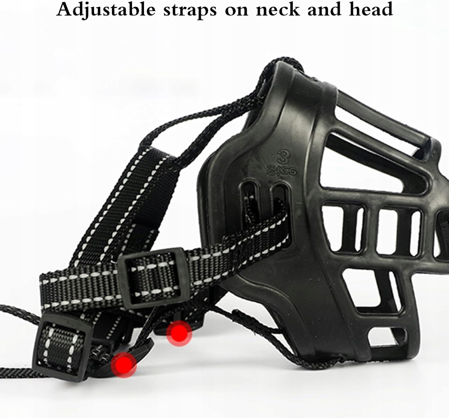 Pro psa, Měkký náhubek proti kousání, Regulovatelný Prodyšný