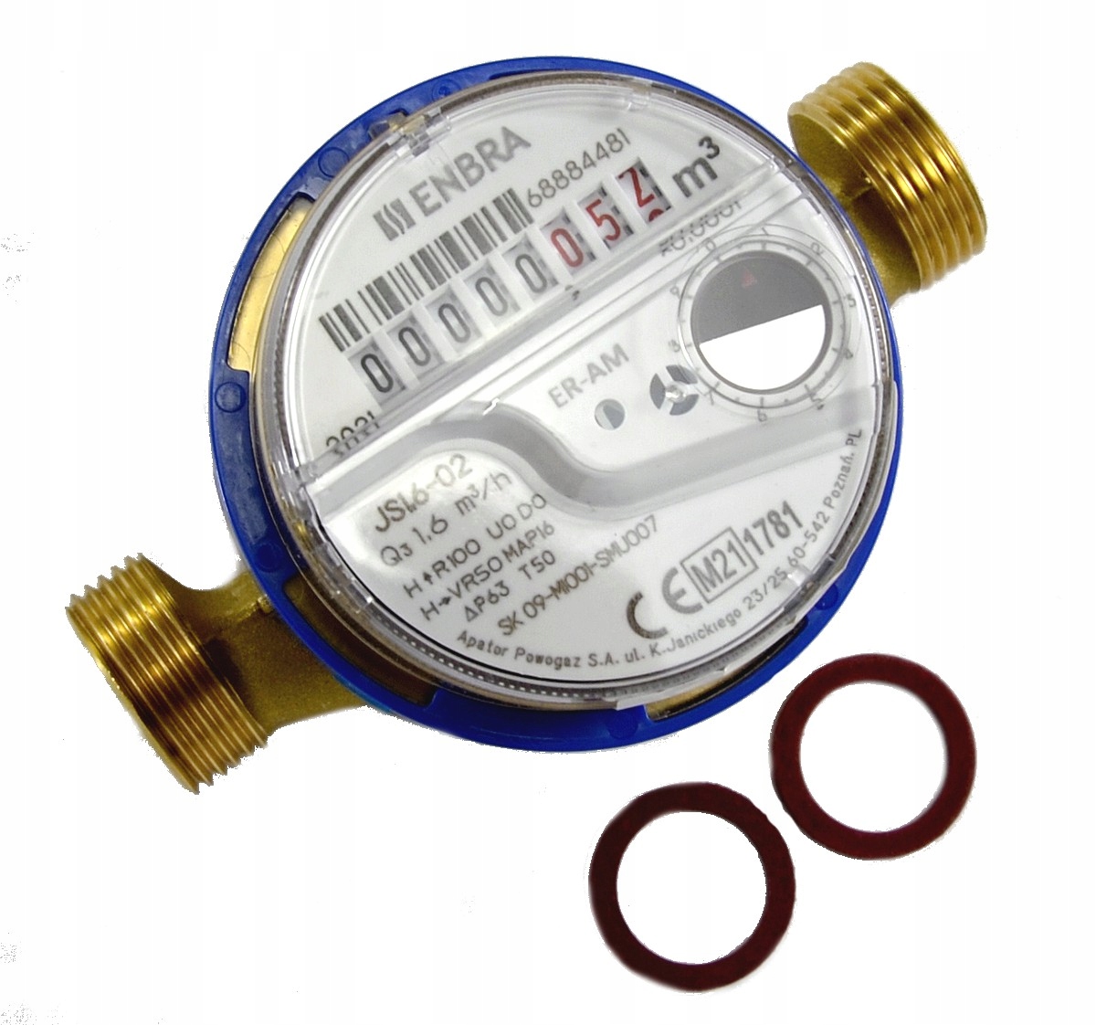 WODOMIERZ 1/2 1,6 ENBRA APATOR NOWY SMART + USZCZ. 2023