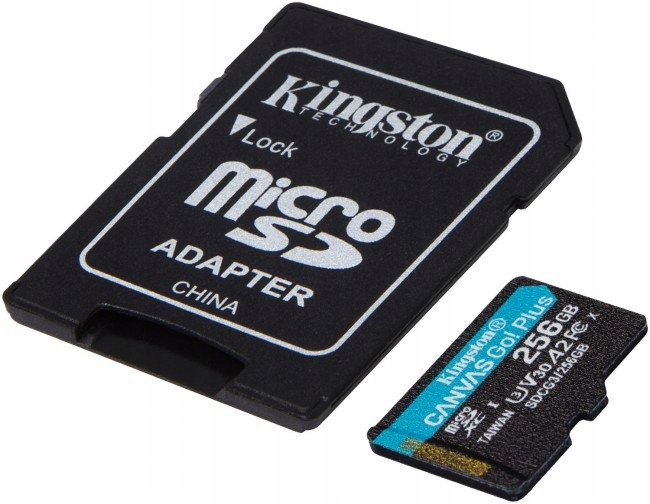 Kingston microSDXC Canvas Go! Plus 256GB + adapter Producent Kingston