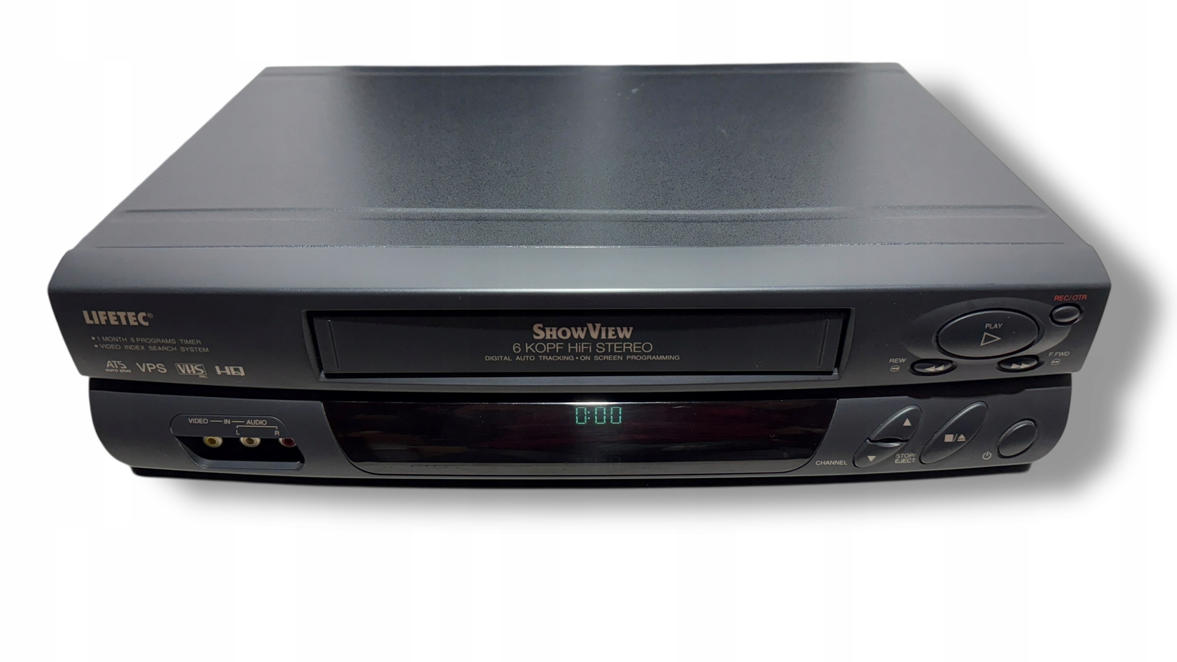 Magnetowid Lifetec 6 głowic HiFi Stereo