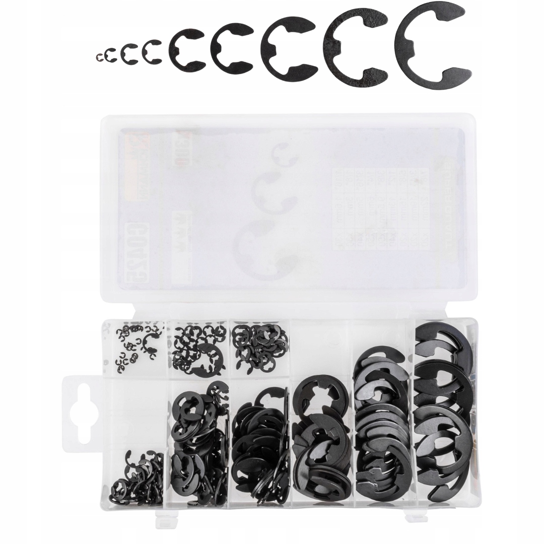 KOMPLET ZESTAW PIERŚCIENI typ E 300szt. C0425