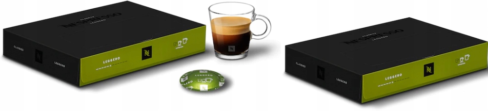 Kawa w kapsułkach Nespresso Leggero 50 szt x2