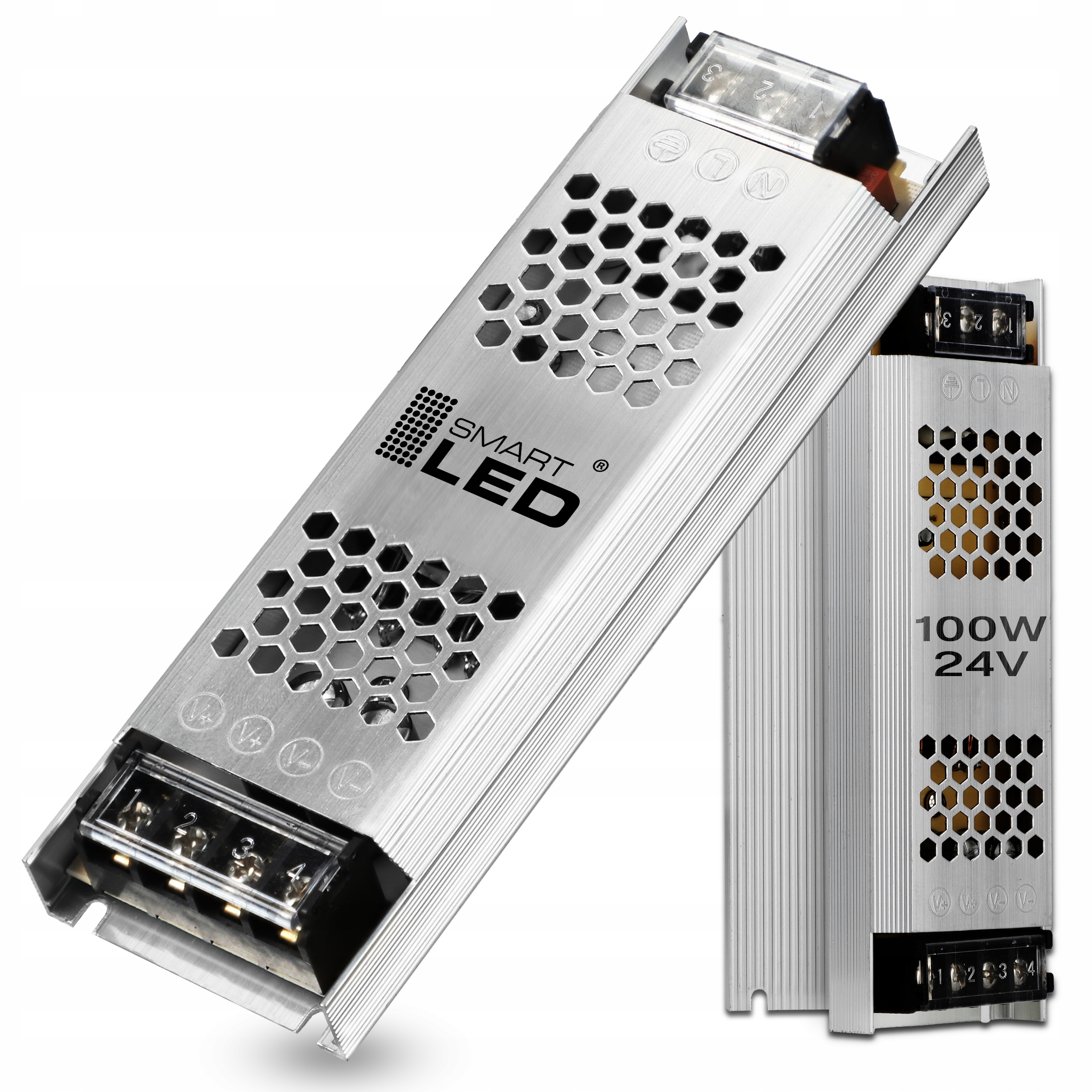 Zasilacz LED 24V 100W Montażowy Modułowy do taśm MONO RGB Transformator