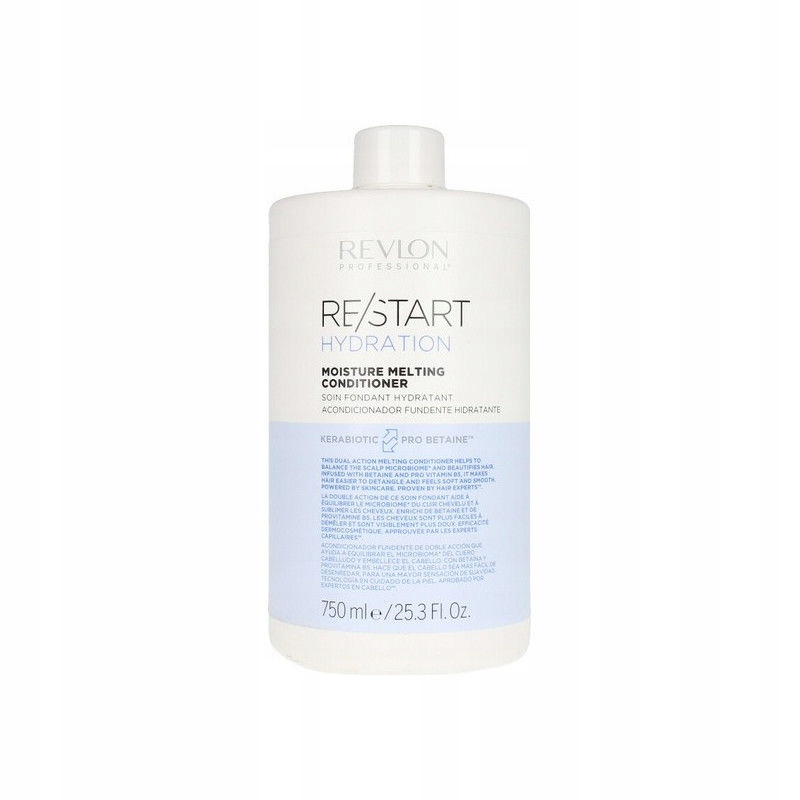 Hydratační kondicionér na vlasy Revlon Restart Hydration Melting, 750 ml