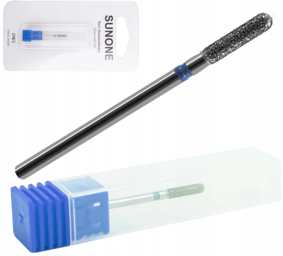 FREZ DIAMENTOWY WALEC ŚREDNI DO SKÓREK SUNONE