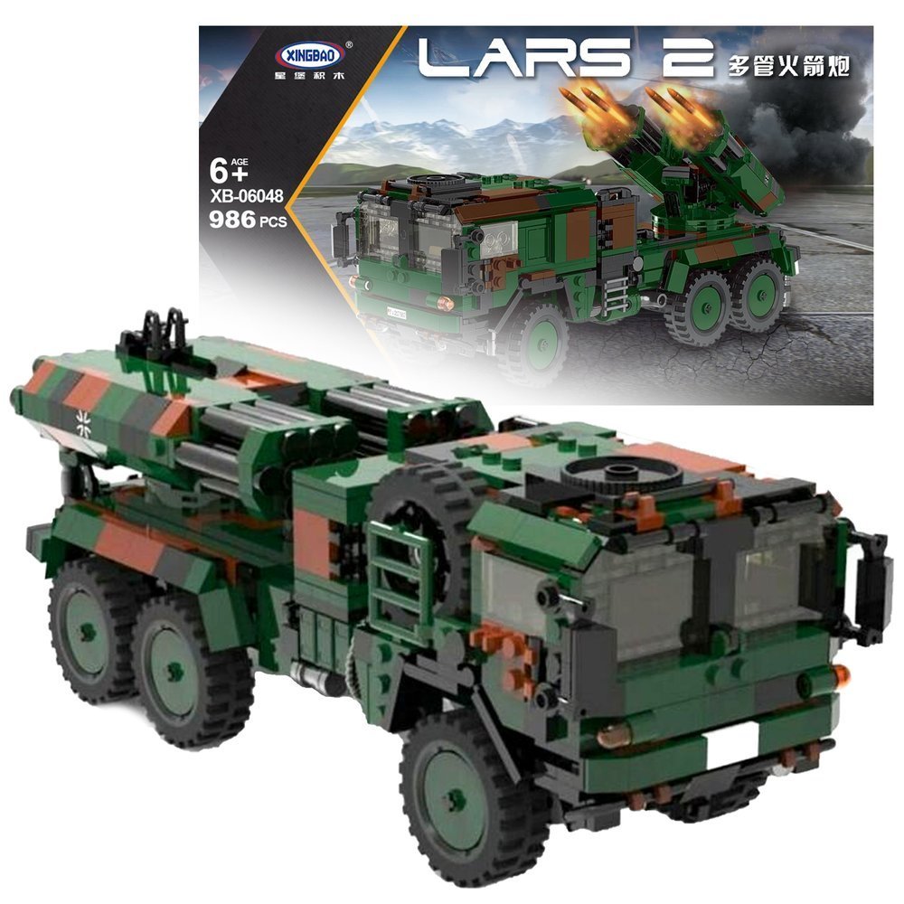 Klocki Technic Wojskowa Wyrzutnia Rakiet Lars2 [XB-06048]
