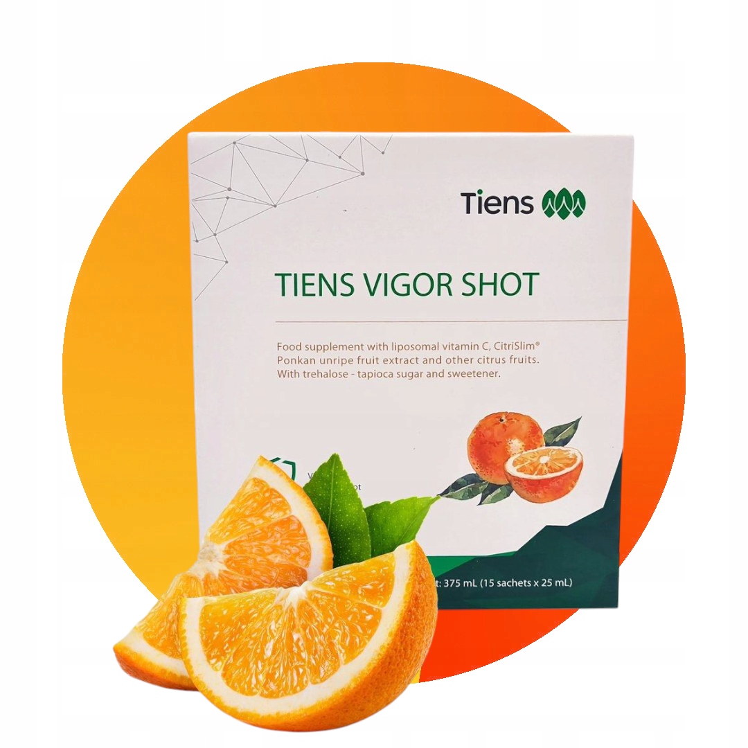 Medycyna naturalna Saszetki Tiens Vigor Shot