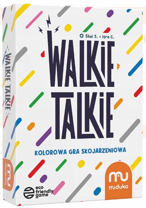 

Walkie Talkie. Kolorowa gra skojarzeniowa. Muduko