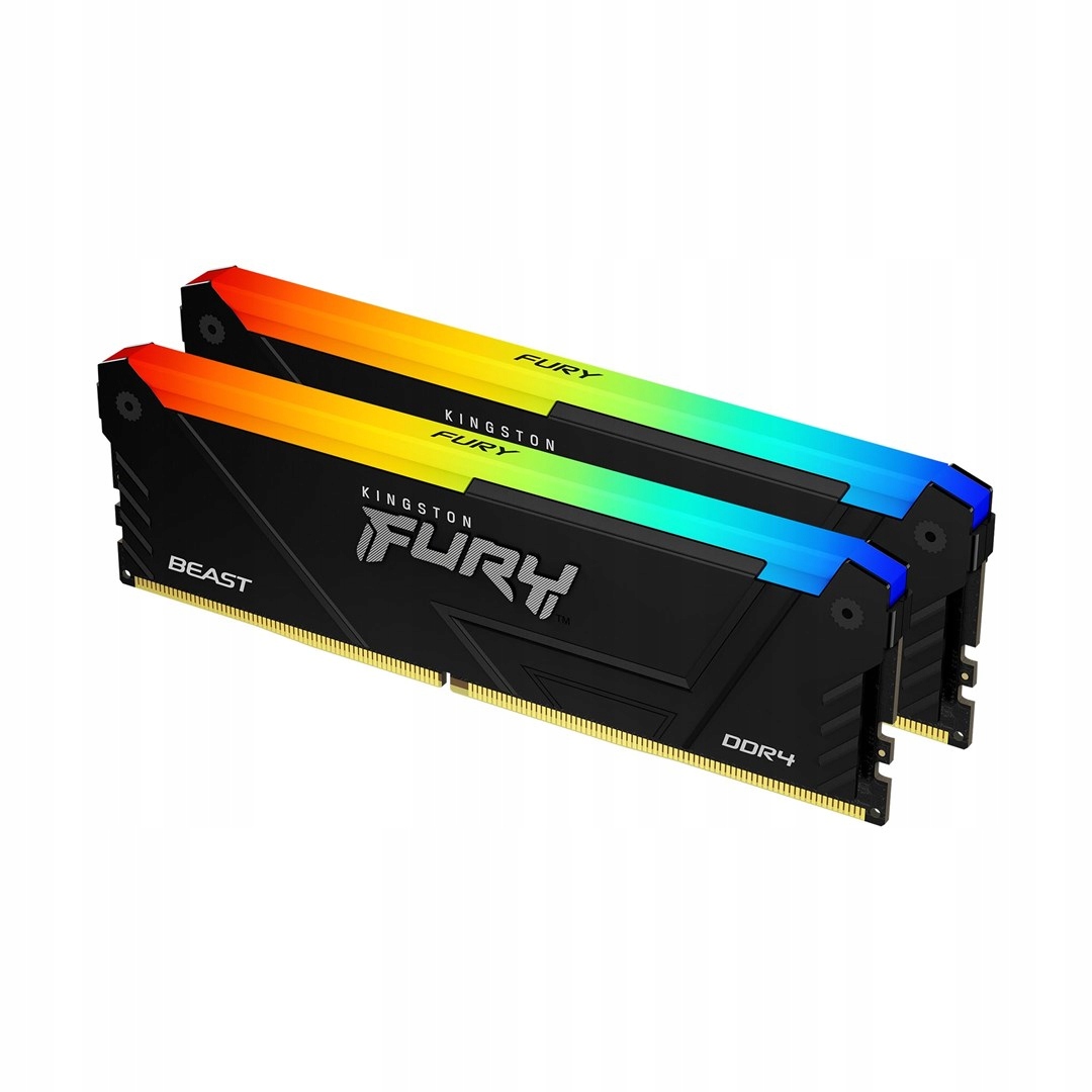 Kingston 32GB 3600MTs DDR4 CL18 Kit of 2 Fury Beast Rgb