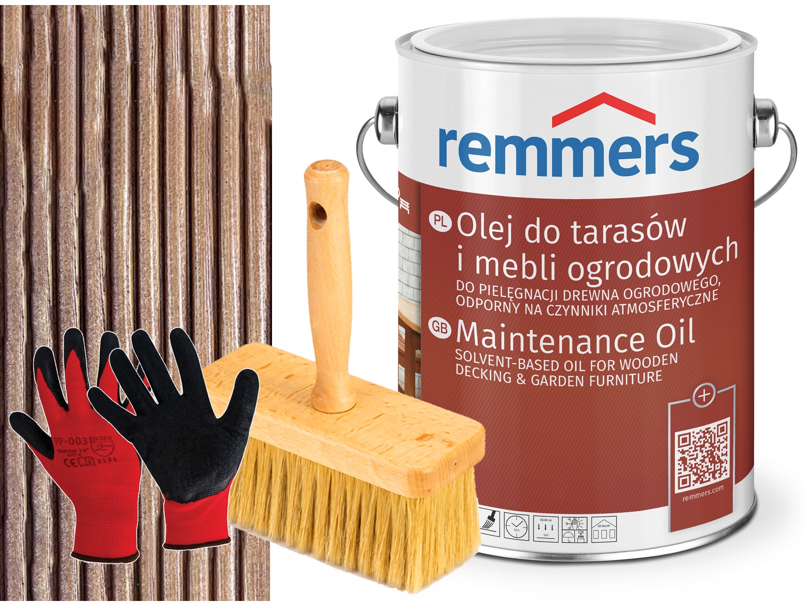 

Remmers Pflege-ol olej do tarasu Kasztan 2,5L 2608