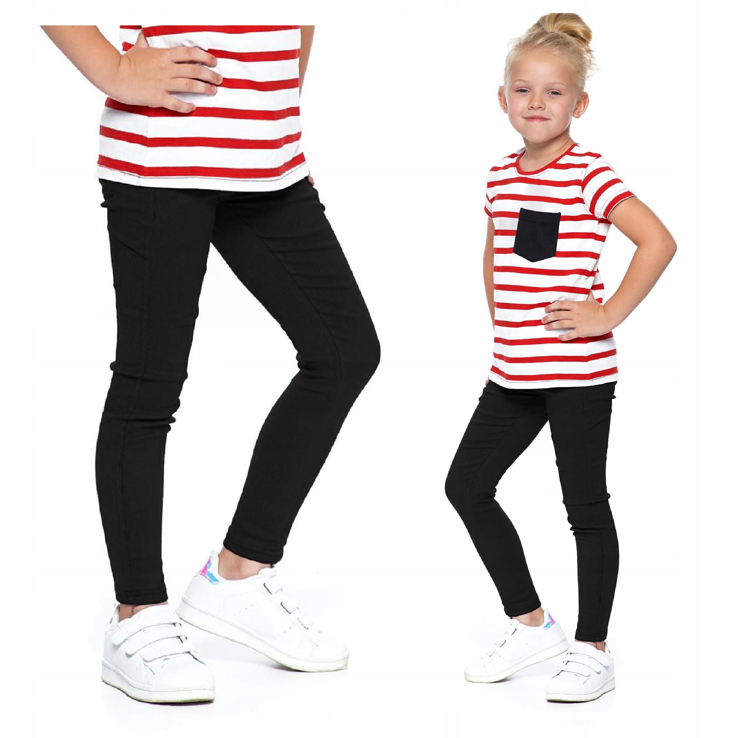 

Jegginsy Legginsy Spodnie Dziewczęce 110/116 Moraj