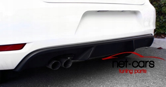 DYFUZOR DOKŁADKA ZDERZAKA VW GOLF 6 WZÓR GT GTI Strona zabudowy tył