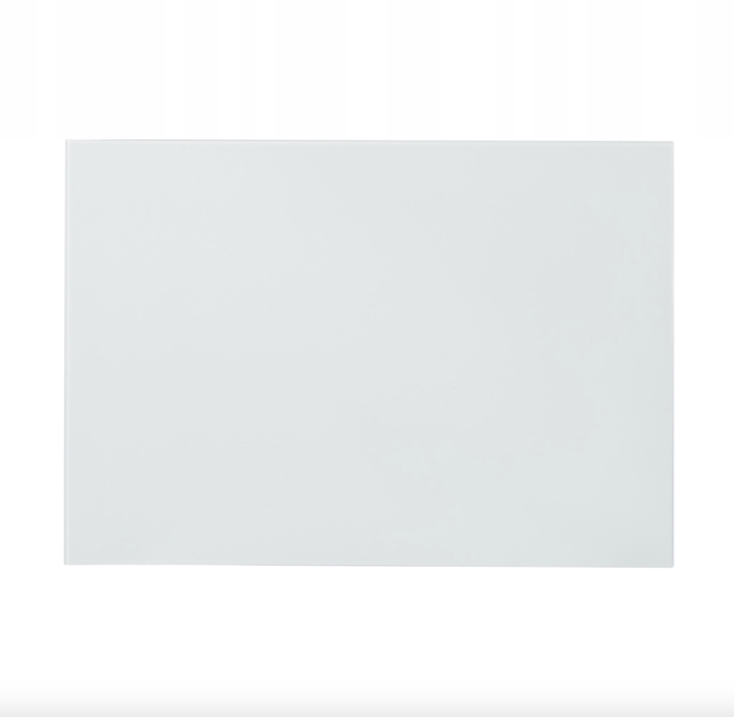 Magnetická sklenená tabuľa 100 x 60 cm biela